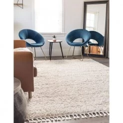 Brand new ๐ฏ Hygge Shag Misty Ivory 8 ft. x 10 ft. Area Rug by Unique Loom ๐ 13 Brand new ๐ฏ Hygge Shag Misty Ivory 8 ft. x 10 ft. Area Rug by Unique Loom ๐ -Unique Loom Shop ivory unique loom area rugs 3143769 c3 1000