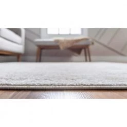 Discount ✔️ Portland Woodburn Ivory 10 ft. x 14 ft. Area Rug by Unique Loom 👍 -Unique Loom Shop ivory unique loom area rugs 3147356 1f 1000