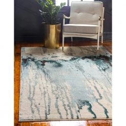 Brand new 😀 Estrella Sebastia Light Blue 10' 6 x 16' 5 Area Rug by Unique Loom 🔥 -Unique Loom Shop light blue unique loom area rugs 3119575 31 1000