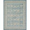 Outlet 🔥 Salzburg Kasern Light Blue 9' 0 x 12' 0 Area Rug by Unique Loom 👏 -Unique Loom Shop light blue unique loom area rugs 3124875 64 1000