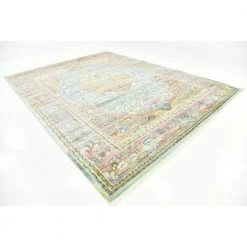 Coupon 🎁 Baracoa Miramar Multi 10' 0 x 13' 0 Area Rug by Unique Loom 💯 -Unique Loom Shop light blue unique loom area rugs 3139554 40 1000