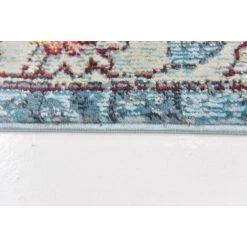 Buy 🤩 Baracoa Rumba Light Blue 10' 0 x 13' 0 Area Rug by Unique Loom ✔️ -Unique Loom Shop light blue unique loom area rugs 3139617 c3 1000