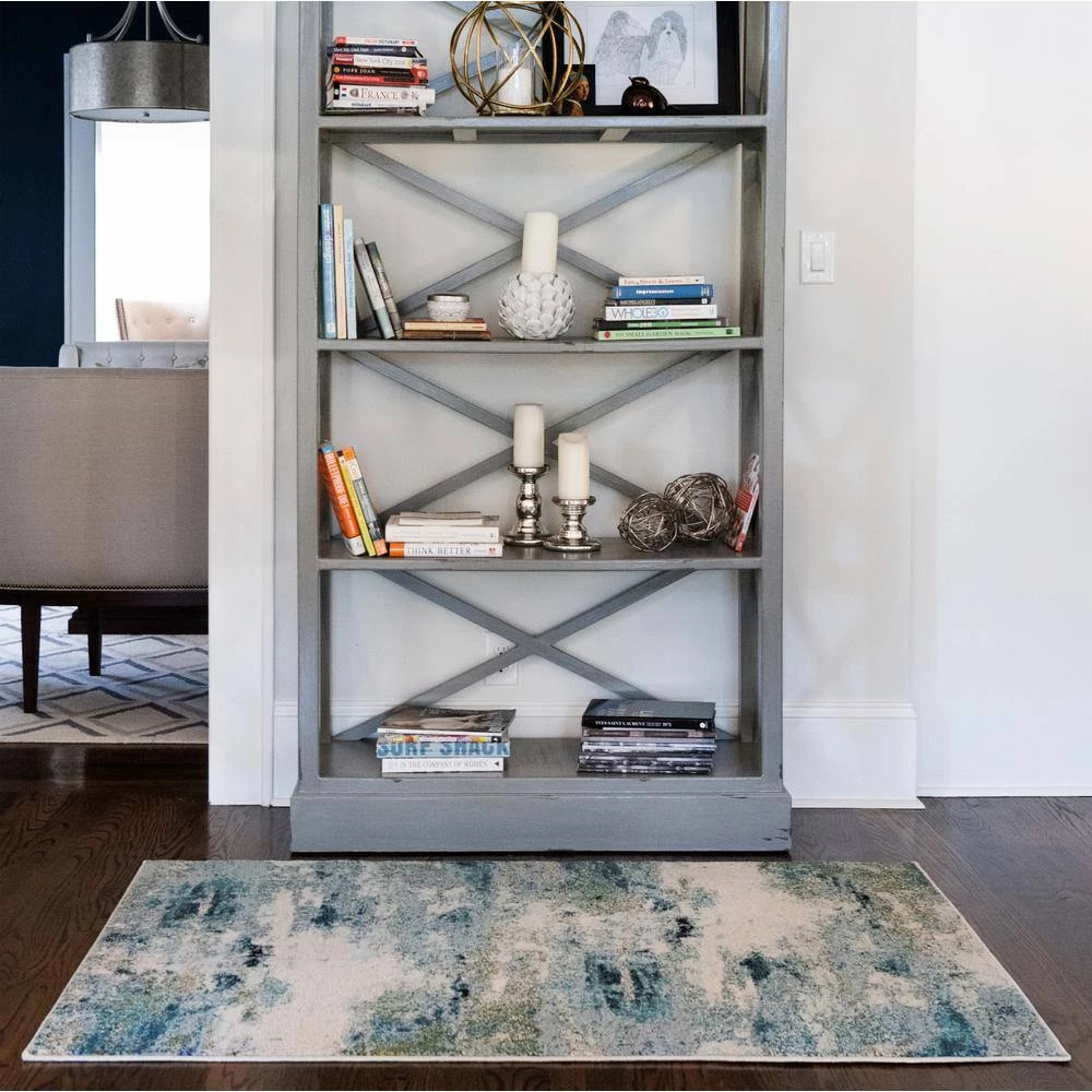 Flash Sale ๐ฅ Chromatic Avalon Light Blue 9' 0 x 12' 0 Area Rug by Unique Loom ๐ 12 Flash Sale ๐ฅ Chromatic Avalon Light Blue 9' 0 x 12' 0 Area Rug by Unique Loom ๐ - Image 10