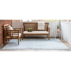 Wholesale 💯 Sabrina Soto Light Blue 8 ft. x 10 ft. Ella Indoor/Outdoor Area Rug by Unique Loom 😍 9 Wholesale 💯 Sabrina Soto Light Blue 8 ft. x 10 ft. Ella Indoor/Outdoor Area Rug by Unique Loom 😍 -Unique Loom Shop light blue unique loom outdoor rugs 3146253 4f 1000