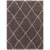 Top 10 🌟 Light Brown 8 ft. x 10 ft. Ocean Shag Trellis Area Rug by Concord Global Trading 💯 -Unique Loom Shop light brown concord global trading area rugs 02187 64 1000
