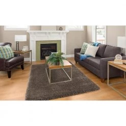 Best Sale 😍 Ocean Shag Plain Light Brown 7 ft. x 9 ft. Area Rug by Concord Global Trading 🔥 -Unique Loom Shop light brown concord global trading area rugs 02786 4f 1000