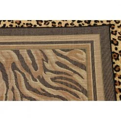 New ✔️ Wildlife Cheetah Light Brown 9' 0 x 12' 0 Area Rug by Unique Loom 🎁 -Unique Loom Shop light brown unique loom area rugs 3125108 1d 1000