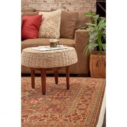 Wholesale 🎁 Edinburgh Monroe Red 10' 0 x 13' 0 Area Rug by Unique Loom ⌛ -Unique Loom Shop light brown unique loom area rugs 3129426 4f 1000
