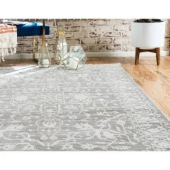 Deals 🔔 New Classical Olympia Gray 10' 0 x 13' 0 Area Rug by Unique Loom ✨ -Unique Loom Shop light gray unique loom area rugs 3129973 4f 1000