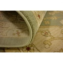 Promo 🔔 Edinburgh Daisy Light Green 9' 0 x 12' 0 Area Rug by Unique Loom 👍 -Unique Loom Shop light green unique loom area rugs 3117879 66 1000
