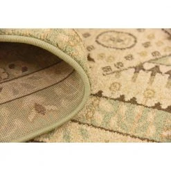 Coupon ✔️ Palace Jackson Light Green 9' 0 x 12' 0 Area Rug by Unique Loom 😍 -Unique Loom Shop light green unique loom area rugs 3125639 66 1000