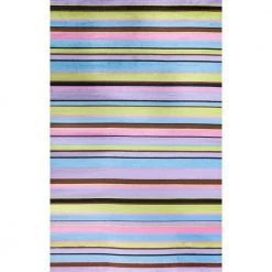 Unique Loom Shop 21 Flash Sale โญ Alisa Stripes Multi 3 ft. x 4 ft. Area Rug by Concord Global Trading ๐คฉ