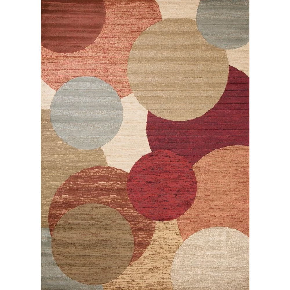 Buy ⭐ Soho Rounds Multi 5 ft. x 7 ft. Area Rug by Concord Global Trading 💯 3 Buy ⭐ Soho Rounds Multi 5 ft. x 7 ft. Area Rug by Concord Global Trading 💯
