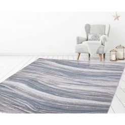 Discount 🎁 Jefferson Collection Marble Stripes Multi 5 ft. x 7 ft. Area Rug by Concord Global Trading 😍 -Unique Loom Shop multi concord global trading area rugs 69465 44 1000