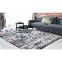Best Sale 🧨 Vintage Collection Boulder Multi 3 ft. x 4 ft. Tribal Area Rug by Concord Global Trading 👏 -Unique Loom Shop multi concord global trading area rugs 72263 c3 1000