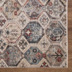 Best reviews of ❤️ Pandora Collection Moroccan Tiles Multi 2 ft. x 7 ft. Geometric Runner Rug by Concord Global Trading 🎁 -Unique Loom Shop multi concord global trading area rugs 80492 1d 1000