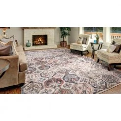 Best reviews of ❤️ Pandora Collection Moroccan Tiles Multi 2 ft. x 7 ft. Geometric Runner Rug by Concord Global Trading 🎁 -Unique Loom Shop multi concord global trading area rugs 80492 4f 1000