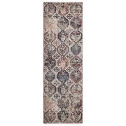Best reviews of ❤️ Pandora Collection Moroccan Tiles Multi 2 ft. x 7 ft. Geometric Runner Rug by Concord Global Trading 🎁