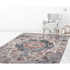 Promo 💯 Pandora Collection Capella Multi 2 ft. x 7 ft. Medallion Runner Rug by Concord Global Trading ⭐ -Unique Loom Shop multi concord global trading area rugs 80962 44 1000