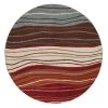 Buy ⭐ Chester Waves Multi 8 ft. Round Area Rug by Concord Global Trading 🥰 2 Buy ⭐ Chester Waves Multi 8 ft. Round Area Rug by Concord Global Trading 🥰 -Unique Loom Shop multi concord global trading area rugs 97609 64 1000
