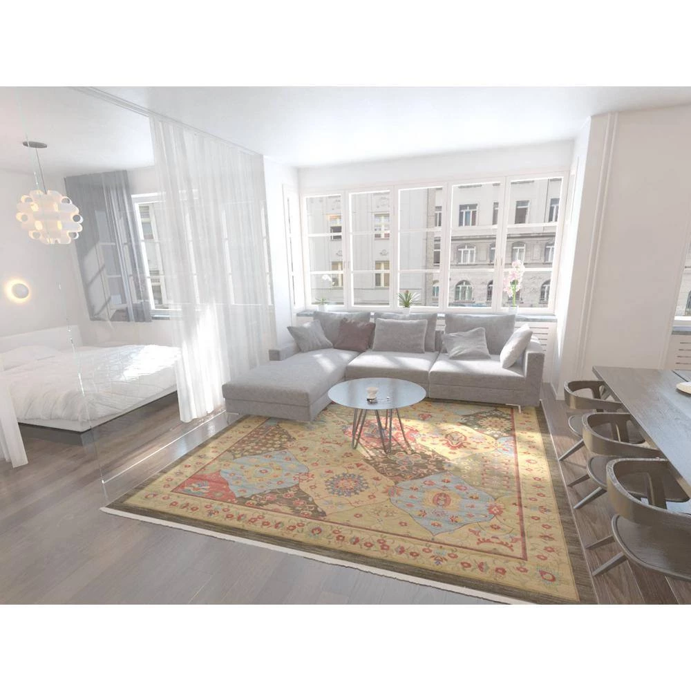 Discount ๐คฉ Edinburgh Tulip Multi 10' 0 x 10' 0 Square Rug by Unique Loom ๐ 12 Discount ๐คฉ Edinburgh Tulip Multi 10' 0 x 10' 0 Square Rug by Unique Loom ๐ - Image 10