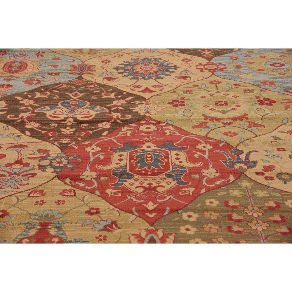 Discount ๐คฉ Edinburgh Tulip Multi 10' 0 x 10' 0 Square Rug by Unique Loom ๐ 10 Discount ๐คฉ Edinburgh Tulip Multi 10' 0 x 10' 0 Square Rug by Unique Loom ๐ - Image 8