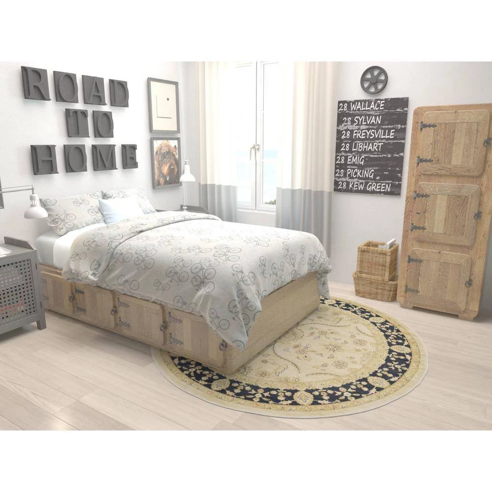 Discount ๐คฉ Edinburgh Tulip Multi 10' 0 x 10' 0 Square Rug by Unique Loom ๐ 4 Discount ๐คฉ Edinburgh Tulip Multi 10' 0 x 10' 0 Square Rug by Unique Loom ๐ - Image 2