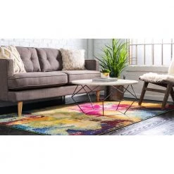 Best Sale 🧨 Estrella Barris Multi 7' 0 x 10' 0 Area Rug by Unique Loom 🎁 -Unique Loom Shop multi unique loom area rugs 3122592 44 1000