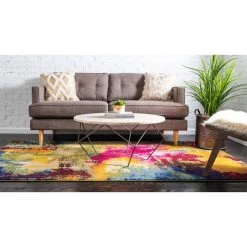 Best Sale 🧨 Estrella Barris Multi 7' 0 x 10' 0 Area Rug by Unique Loom 🎁 -Unique Loom Shop multi unique loom area rugs 3122592 c3 1000