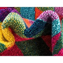 Outlet ⌛ Estrella Horta Multi 8' 0 x 8' 0 Round Rug by Unique Loom ❤️ 14 Outlet ⌛ Estrella Horta Multi 8' 0 x 8' 0 Round Rug by Unique Loom ❤️ -Unique Loom Shop multi unique loom area rugs 3122639 1f 1000