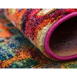 New 🎉 Jardin Ivy Multi 12' 2 x 12' 2 Square Rug by Unique Loom 😉 -Unique Loom Shop multi unique loom area rugs 3126066 44 1000