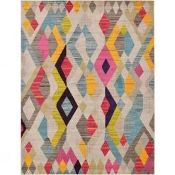 Deals 👍 Sedona Acadia Multi 9' 0 x 12' 0 Area Rug by Unique Loom 👍