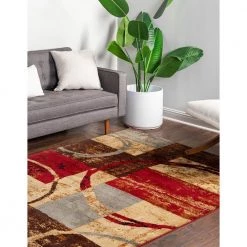 Buy 🛒 Barista Kouillou Multi 9' 0 x 12' 0 Area Rug by Unique Loom 👍 -Unique Loom Shop multi unique loom area rugs 3137949 4f 1000