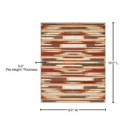 Best reviews of 🥰 Autumn Wheat Multi 8' 0 x 10' 0 Area Rug by Unique Loom 😀 -Unique Loom Shop multi unique loom area rugs 3138109 76 1000