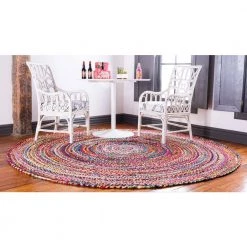 Brand new β Braided Chindi Multi 8' 0 x 8' 0 Round Rug by Unique Loom π 16 Brand new β Braided Chindi Multi 8' 0 x 8' 0 Round Rug by Unique Loom π -Unique Loom Shop multi unique loom area rugs 3138916 4f 1000