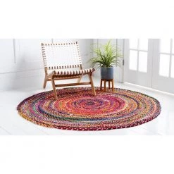 Brand new β Braided Chindi Multi 8' 0 x 8' 0 Round Rug by Unique Loom π 15 Brand new β Braided Chindi Multi 8' 0 x 8' 0 Round Rug by Unique Loom π -Unique Loom Shop multi unique loom area rugs 3138916 c3 1000