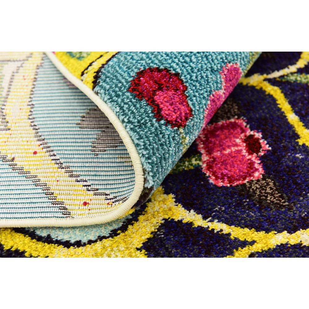 Outlet 🤩 Vita O' Keefe Multi 8' 0 x 10' 0 Area Rug by Unique Loom 😀 6 Outlet 🤩 Vita O' Keefe Multi 8' 0 x 10' 0 Area Rug by Unique Loom 😀 - Image 4