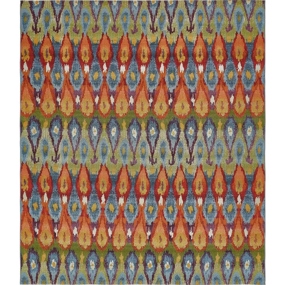 Promo ๐ฏ Outdoor Ikat Multi 10' 0 x 12' 0 Area Rug by Unique Loom ๐ 3 Promo ๐ฏ Outdoor Ikat Multi 10' 0 x 12' 0 Area Rug by Unique Loom ๐