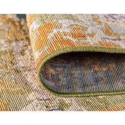 Deals 👍 Outdoor Crumpled Multi 10' 0 x 12' 0 Area Rug by Unique Loom 👏 -Unique Loom Shop multi unique loom outdoor rugs 3138598 1f 1000