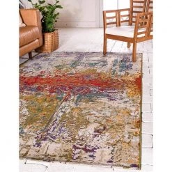 Deals 👍 Outdoor Crumpled Multi 10' 0 x 12' 0 Area Rug by Unique Loom 👏 -Unique Loom Shop multi unique loom outdoor rugs 3138598 31 1000