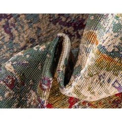 Deals 👍 Outdoor Crumpled Multi 10' 0 x 12' 0 Area Rug by Unique Loom 👏 -Unique Loom Shop multi unique loom outdoor rugs 3138598 44 1000