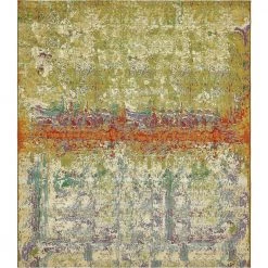 Deals 👍 Outdoor Crumpled Multi 10' 0 x 12' 0 Area Rug by Unique Loom 👏