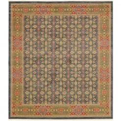 Top 10 ✔️ Palace Jefferson Navy Blue 10' 0 x 11' 4 Square Rug by Unique Loom 👏