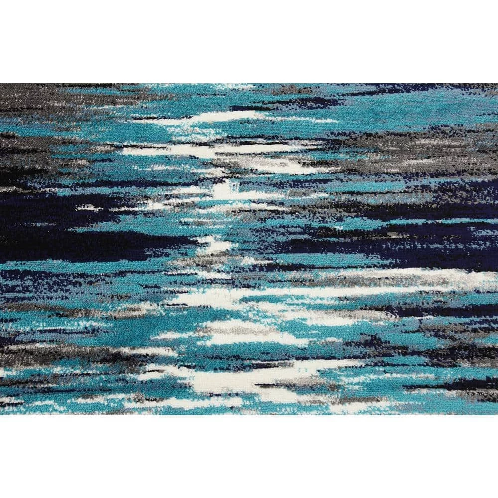 Hot Sale โจ Metro Lakeview Navy Blue 8' 0 x 10' 0 Area Rug by Unique Loom ๐ 8 Hot Sale โจ Metro Lakeview Navy Blue 8' 0 x 10' 0 Area Rug by Unique Loom ๐ - Image 6