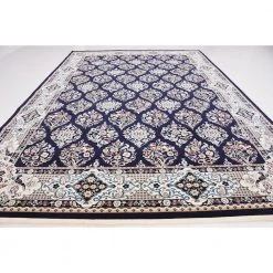 Flash Sale ⌛ Narenj Sheffield Navy Blue 10' 0 x 13' 0 Area Rug by Unique Loom 👍 -Unique Loom Shop navy blue unique loom area rugs 3135158 a0 1000