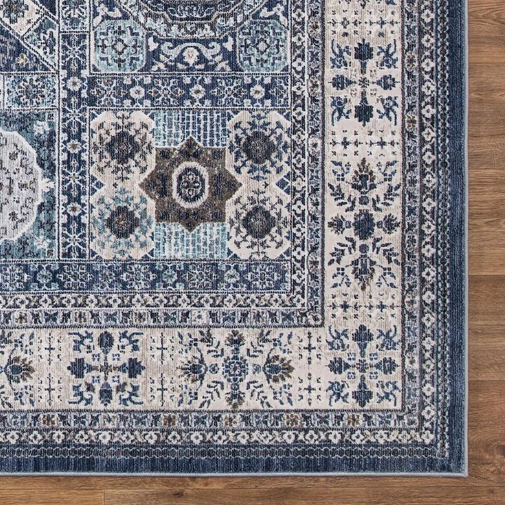 Brand new ๐ Barcelona Suzani Medallion Navy 8 ft. x 11 ft. Area Rug by Concord Global Trading ๐ 9 Brand new ๐ Barcelona Suzani Medallion Navy 8 ft. x 11 ft. Area Rug by Concord Global Trading ๐ - Image 7