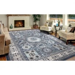 Brand new ๐ Barcelona Suzani Medallion Navy 8 ft. x 11 ft. Area Rug by Concord Global Trading ๐ 14 Brand new ๐ Barcelona Suzani Medallion Navy 8 ft. x 11 ft. Area Rug by Concord Global Trading ๐ -Unique Loom Shop navy concord global trading area rugs 14247 4f 1000