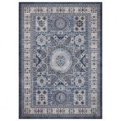 Brand new 😍 Barcelona Suzani Medallion Navy 8 ft. x 11 ft. Area Rug by Concord Global Trading 😉