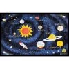 Hot Sale ✔️ Fun Time Outer Space Navy 4 ft. x 6 ft. Area Rug by Concord Global Trading 🥰 -Unique Loom Shop navy concord global trading kids rugs 08535 64 1000