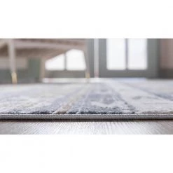 Deals ✔️ Portland Orford Navy/Tan 10 ft. x 13 ft. Area Rug by Unique Loom 🎉 -Unique Loom Shop navy tan unique loom area rugs 3147110 1f 1000